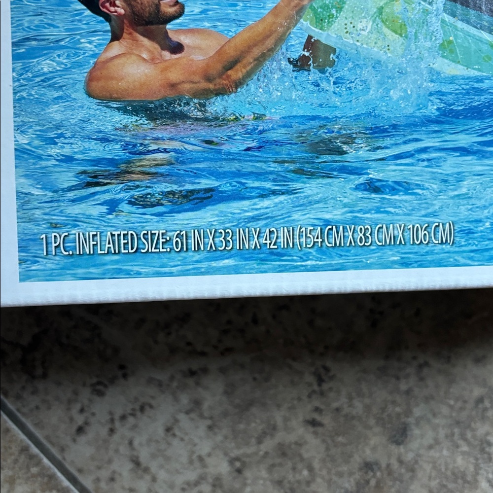 Member's Mark Inflatable Orca Pool Float NEW NIB - Picture 4 of 5